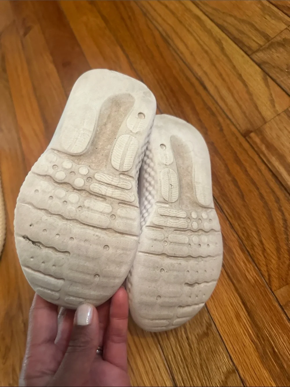 Under Armour Kids Red and White Athletic Sneakers